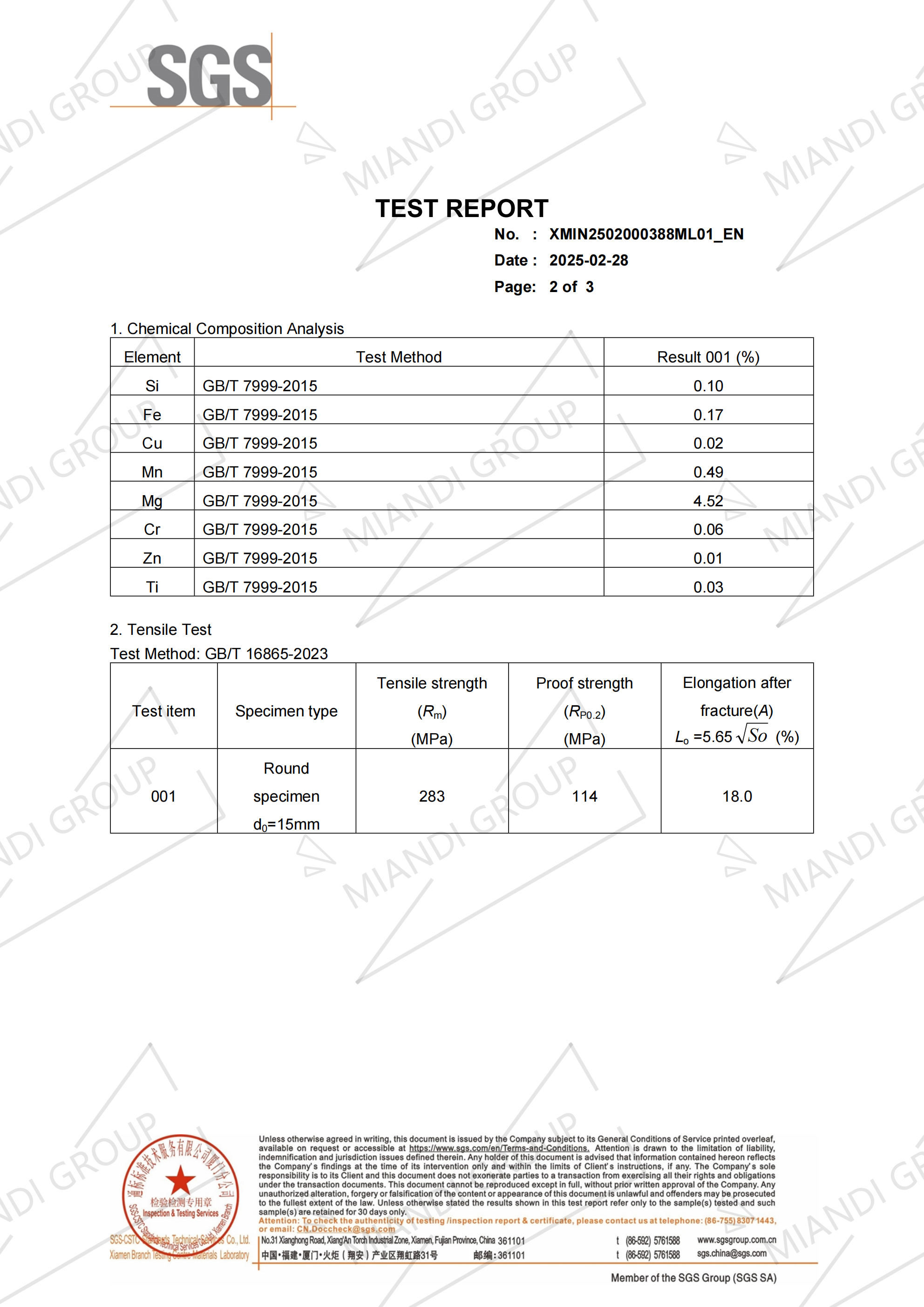 SGS 5083 Aluminum Plate (2)